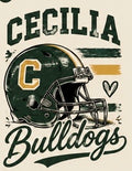 Cecilia Bulldogs Helmet