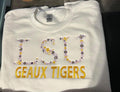 LSU floral Geaux Tigers