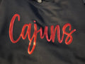 Cajuns Red Metallic T-shirt