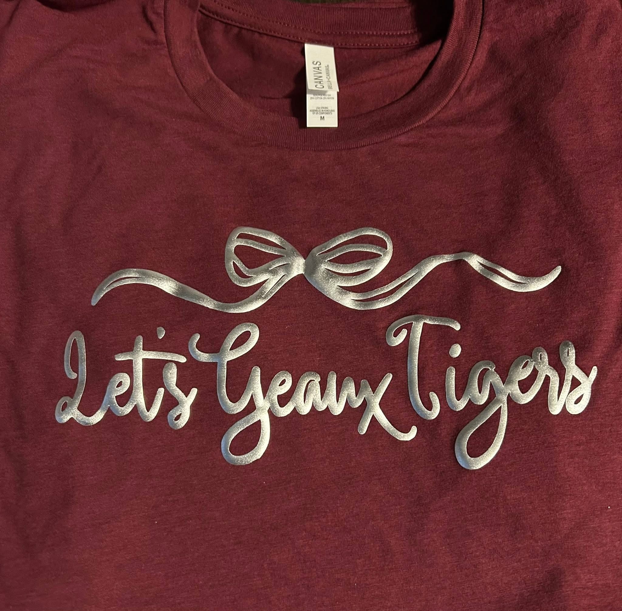 Let's Geaux Tigers Puff