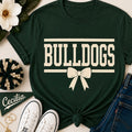 Bulldogs with Bow