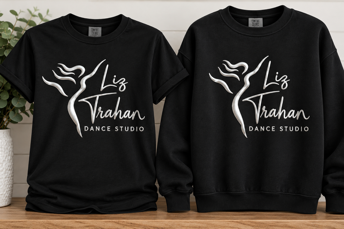 Metallic Silver Puff T-shirt or Sweatshirt
