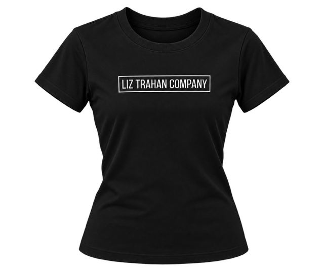 Liz Trahan Company Black Logo T-Shirt