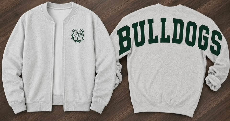 Big Back open front sweatshirt
