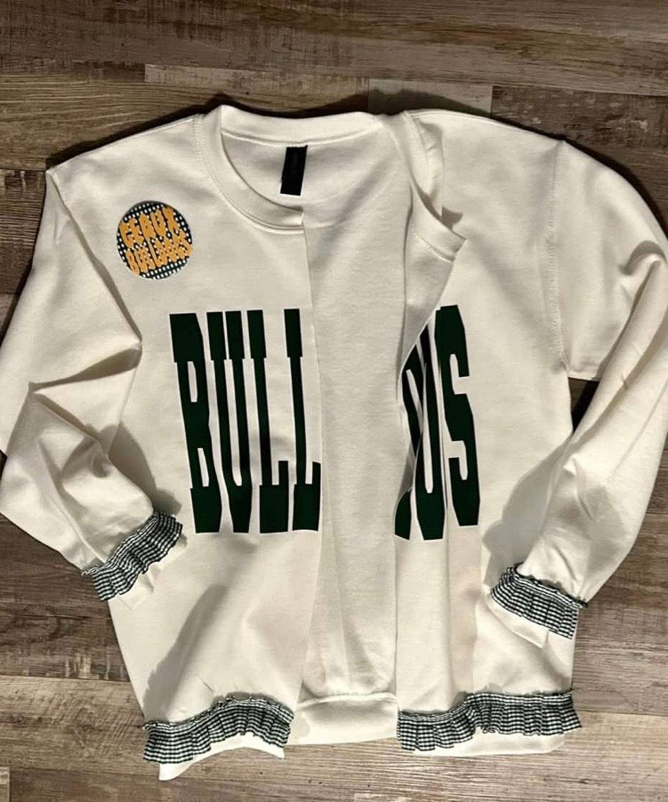 Open Front with Ruffles