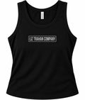 Liz Trahan Company Black Logo Tank Top